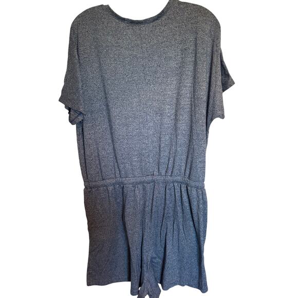 32 DEGREES Women's Soft Comfy Romper Quick Dry Stretch Comfort, Blue Large - Picture 3 of 7